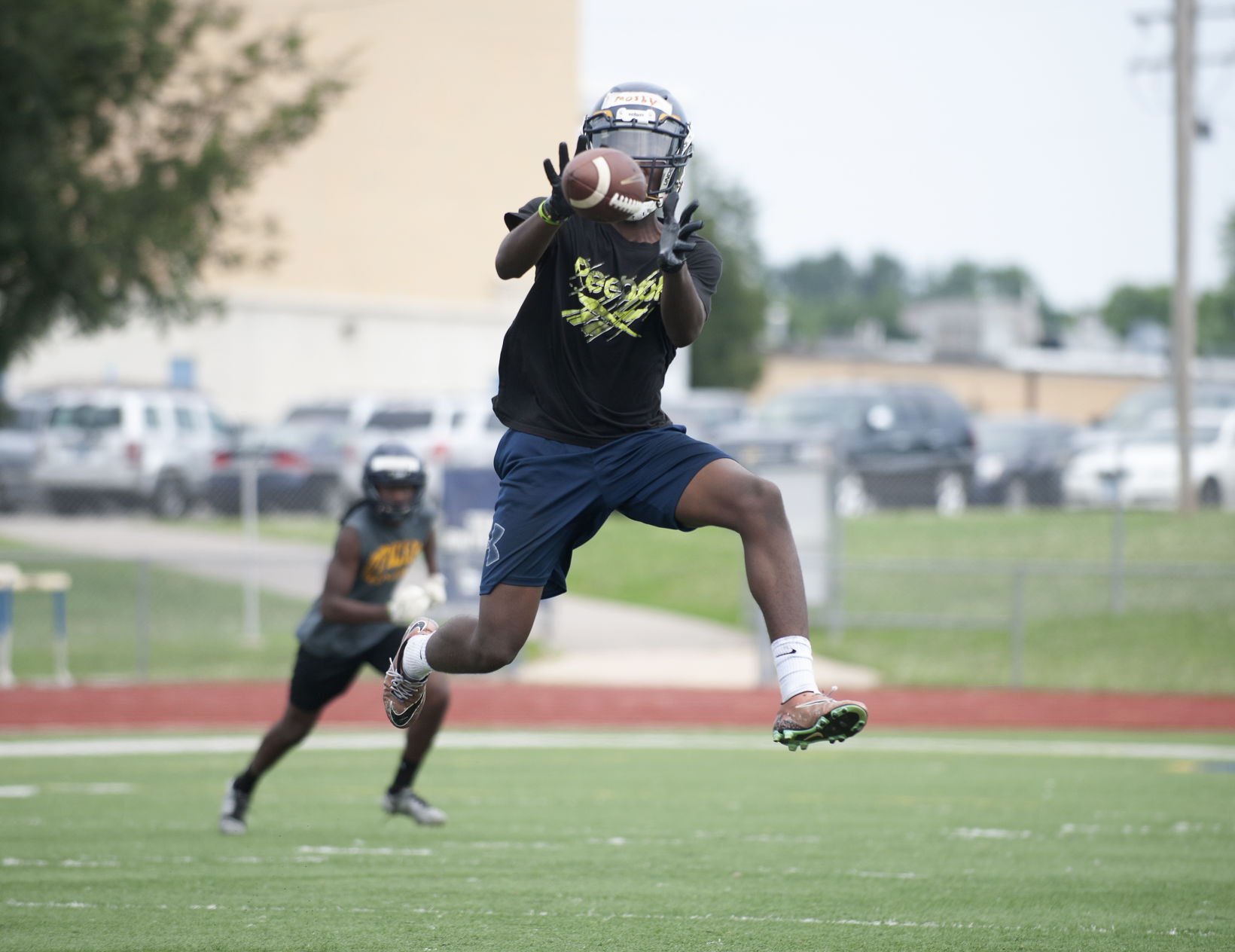 O'Fallon High School football practice